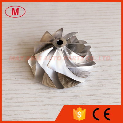 TD04HL 16T 49189-00016 43.43/56.02mm 9+0 blades high performance Turbo milling/aluminum 2618/billet compressor wheel
