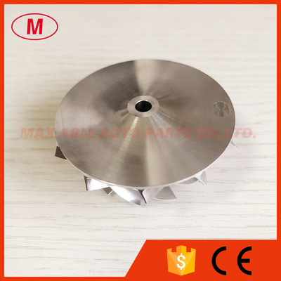 GT15-25 41.93/55.69mm 11+0 blades high performance Turbo Milling/aluminum 2618/billet compressor wheel