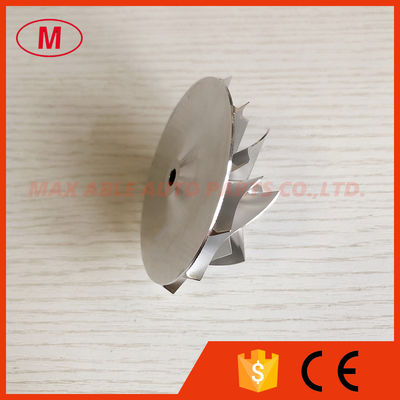 GT2871 452546-0005 53.00/70.98mm 6+6 blades turbo milling/aluminum 2618/billet compressor wheel for 452546-0005/Trim56