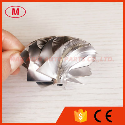 K04 reverse 51.03/61.98mm 7+7blades turbo aluminum 2618/milling/ billet compressor wheel for turbo