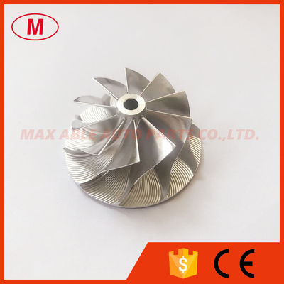 RHF3 reverse 37.50/48.00mm 10+0blades high blades Turbo milling/aluminum 2618/billet compressor wheel