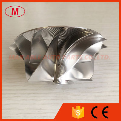 GTX3582 reverse 9833-2 62.45/82.36mm 7+7 blades high performance racing  Billet/milling/aluminum 2618 compressor wheel