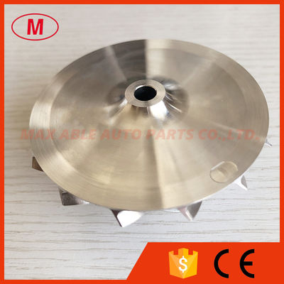 K26 55.40/77.00mm 7+7 blades performance turbo milling/aluminum 2618/billet compressor wheel