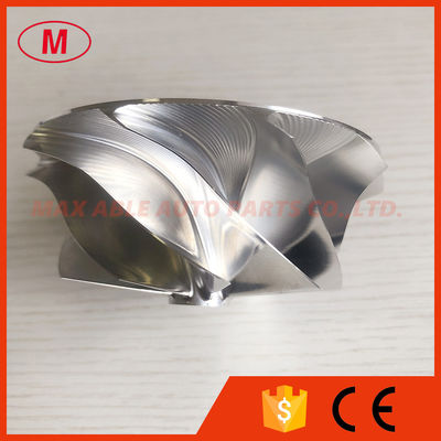 GTW3884R forward 2266-3 67.27/84.40mm 10+0 blades high peroformance turbo milling/aluminum 2618/billet compressor wheel