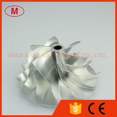 S400 171691 74.53/101.44mm 6+6 blades high performance point milling Turbo milling/aluminum 2618/billet compressor wheel
