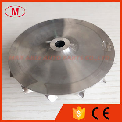 K27 44.30/73.88mm 7+7 blades5327-123-2228 milling/aluminum 2618/billet compressor wheel for 5326-988-6016/6094/6035