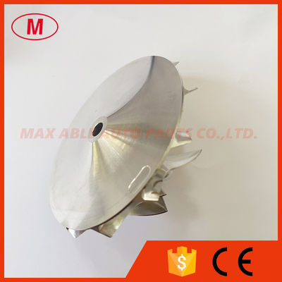 GT3794 65.90/91.40mm 6+6 blades Splitter High,Bullet Head milling/aluminum 2618/billet compressor wheel for chevy 6.6L