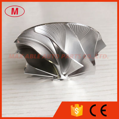 K04 46.02/58.00mm 11+0 blades high performance Turbocharger milling/aluminum 2618/billet compressor wheel