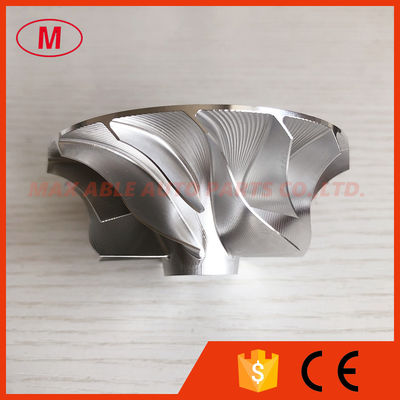 TD06 55.08/75.00mm 7+7 blades point milling turbo milling/aluminum 2618 /billet compressor wheel for TF06-07*18KX3RC-12T