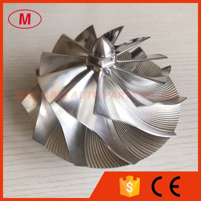 GTB4702 76.00/102.38mm 11+0 blades turbo milling/aluminum 2618/billet compressor wheel for 14201-00Z1D Upgrade