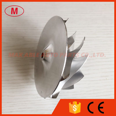 GTP38 71.30/90.00mm 10+0 blades high performance milling/aluminum 2618/Billet compressor wheel
