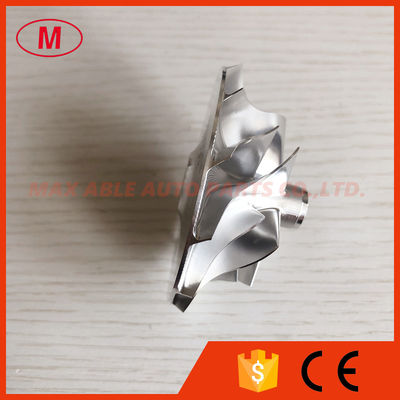 K16 5324-123-2201 45.78/61.98mm 6+6 blades turbo milling/aluminum 2618/billet compressor wheel for 5324-970-7401