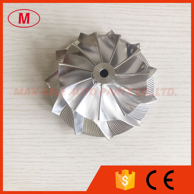 T04Z 70.30/94.00mm 11+0 blades Turbo milling/aluminum 2618/billet compressor wheel