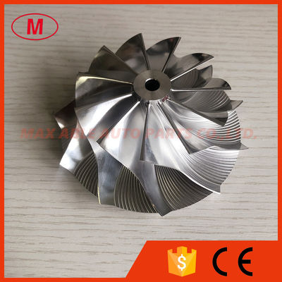 T04Z 70.30/94.00mm 11+0 blades Turbo milling/aluminum 2618/billet compressor wheel