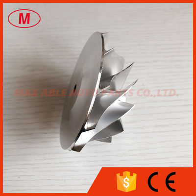 GTX3582 9833-2 62.45/82.36mm 11+0 blades turbocharger milling/aluminum 2618/billet compressor wheel