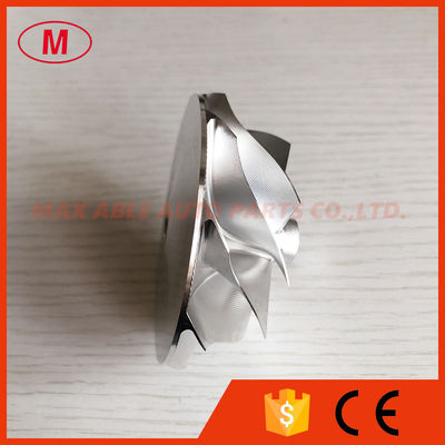 GT30 reverse 57.52/71.40mm 9+0 blades point milling milling/aluminum 2618/billet compressor wheel