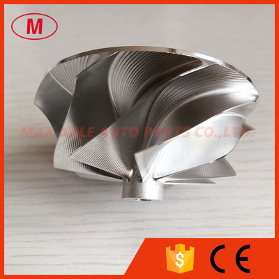 GT30 reverse 57.52/71.40mm 9+0 blades point milling milling/aluminum 2618/billet compressor wheel