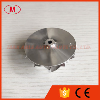 KP39 reverse 41.00/50.96mm 6+6 blades high performance milling/aluminum 2618/Billet compressor wheel