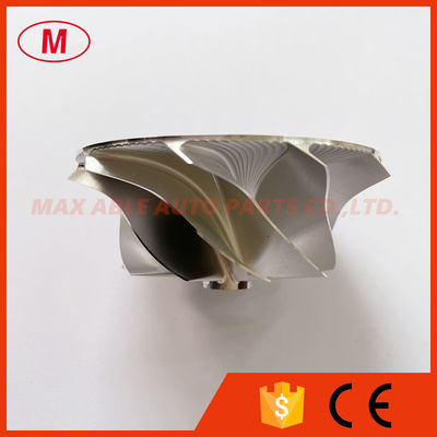 GT15-25 47.84/66.00mm 10+0 blades high performance Turbo Milling/aluminum 2618/billet compressor wheel