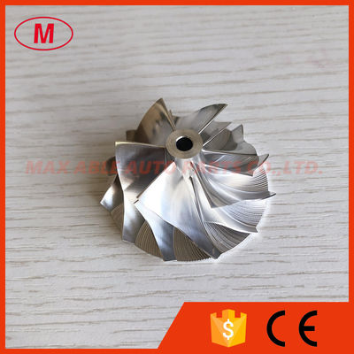 KP39 35.57/46.00mm 6+6blades high performance Turbo milling/aluminum 2618/billet compressor wheel super back:0.00
