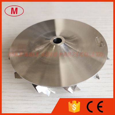 RHF5HB 50.39/68.01mm 6+6 blades high performance Turbocharger milling/aluminum 2618/billet compressor wheel