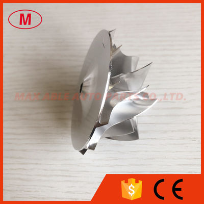 RHF5HB 50.39/68.01mm 6+6 blades high performance Turbocharger milling/aluminum 2618/billet compressor wheel