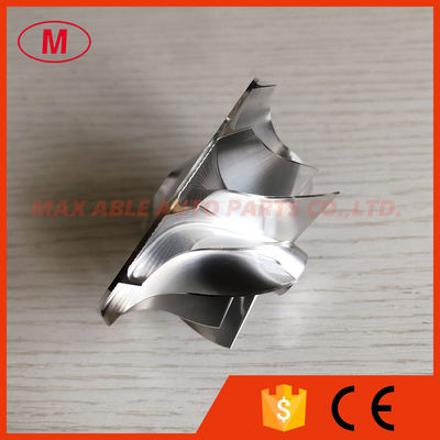 RHF5HB 50.39/68.01mm 6+6 blades high performance Turbocharger milling/aluminum 2618/billet compressor wheel
