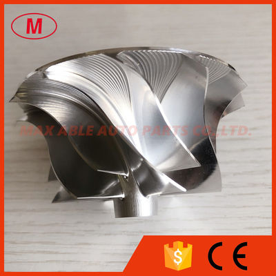 RHF5HB 50.39/68.01mm 6+6 blades high performance Turbocharger milling/aluminum 2618/billet compressor wheel