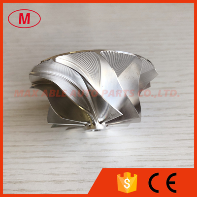 RHF4H 43.50/60.00mm 11+0 blades high performance turbo turbocharger aluminum 2618/milling/billet compressor wheel