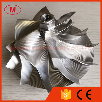 HX60 88.70/118.00mm 6+6 blades point milling performance turbo milling/Aluminum 2618/billet compressor wheel