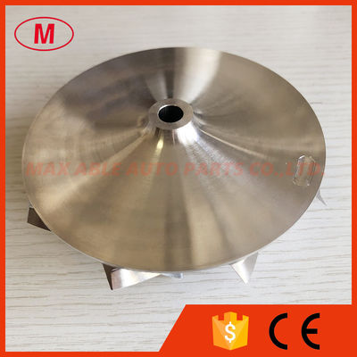 GTX4202 6418-4 75.83/102.75mm 9+0 blades performance racing turbocharger milling/aluminum 2618/Billet compressor wheel