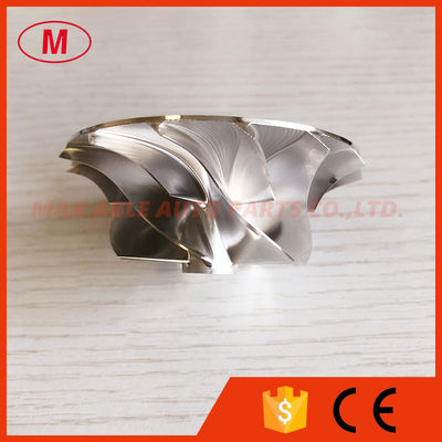 K16 1062-123-2004 7+7 blades 44.09/63.62mm high performance Turbocharger milling/aluminum 2618/billet compressor wheel