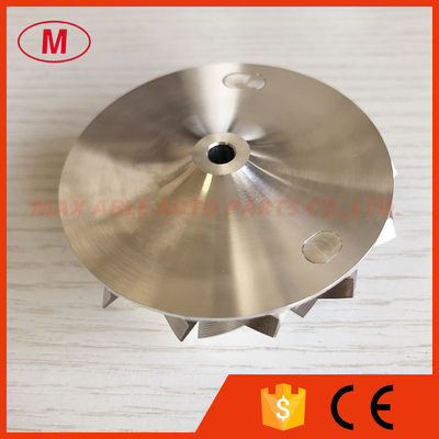 GT15-25 reverse 7+7 blades 51.00/63.98mm Point Mill Air Curve Performance Turbo aluminum 2618/billet compressor wheel