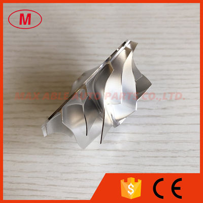 GT15-25 reverse 7+7 blades 51.00/63.98mm Point Mill Air Curve Performance Turbo aluminum 2618/billet compressor wheel