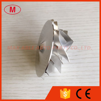 GT15-25 reverse 7+7 blades 51.00/63.98mm Point Mill Air Curve Performance Turbo aluminum 2618/billet compressor wheel