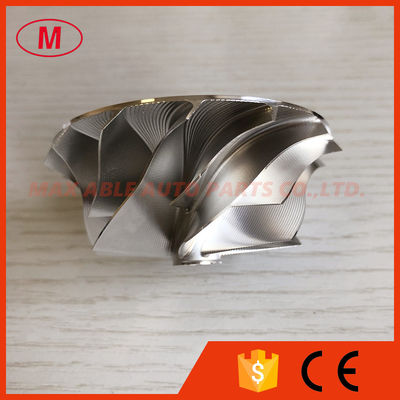GT15-25 reverse 7+7 blades 51.00/63.98mm Point Mill Air Curve Performance Turbo aluminum 2618/billet compressor wheel