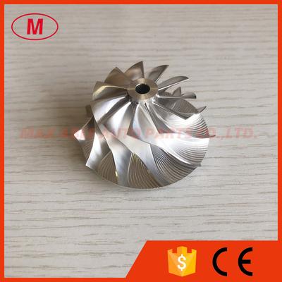 RHV4 Forward 38.21/52.50mm 11+0 blades high performance turbo milling/aluminum 2618/billet compressor wheel