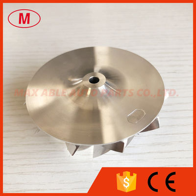 GT15-25 reverse 53.00/70.00mm 11+0 blades high performance turbo milling/aluminum 2618/billet compressor wheel
