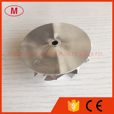 TD04HL 20T reverse 49189-x 6+6 blades 47.04/58.00mm performance milling/aluminum 2618/billet compressor wheel