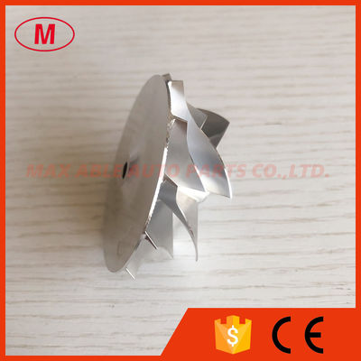 TD04HL 20T reverse 49189-x 6+6 blades 47.04/58.00mm performance milling/aluminum 2618/billet compressor wheel