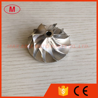HT18 44.00/62.89mm 6+6 blades high performance Turbocharger milling/aluminum 2618/billet compressor wheel for Mazda RX7