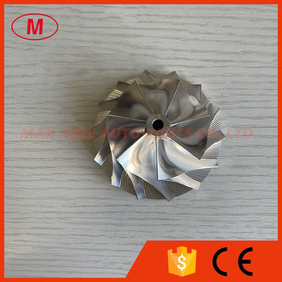GT15-25 50.33/70.98mm 7+7blades turbocharger milling/aluminum 2618/billet compressor wheel