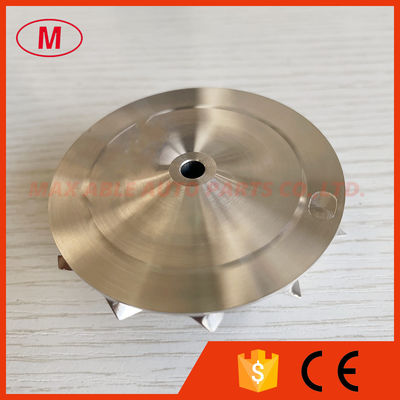CT10V 42.87/62.00mm 17291-0L040 upgrade 6+6 blades LEP Style performance milling/aluminum 2618/billet compressor wheel