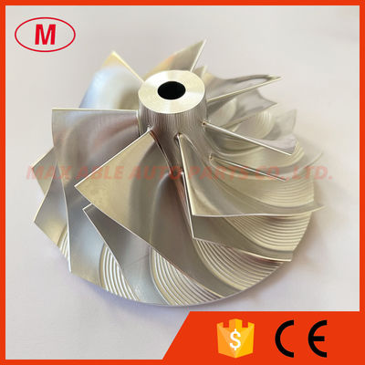 GT3584 7+7 blades 59.08/76.13mm turbocharger milling/aluminum 2618/billet compressor wheel for racing