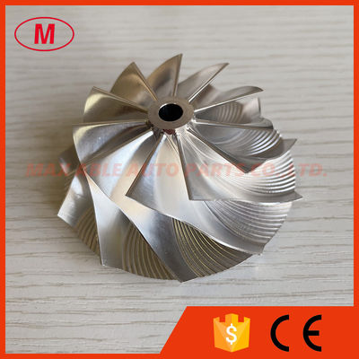 RHF5HB 50.39/68.01mm 11+0 blades high performance Turbocharger milling/aluminum 2618/billet compressor wheel