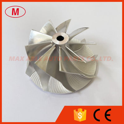 TD03 39.10/46.00mm 9+0 blades high performance turbocharger milling/aluminum 2618/billet compressor wheel