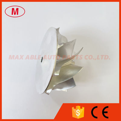 TD03 39.10/46.00mm 9+0 blades high performance turbocharger milling/aluminum 2618/billet compressor wheel