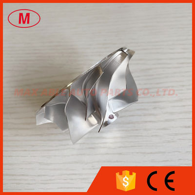 GT30 reverse 56.00/71.40mm 6+6 blades high performance Turbocharger milling/aluminum 2618/Billet compressor wheel