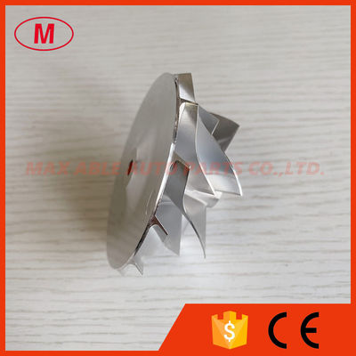 GT30 reverse 56.00/71.40mm 6+6 blades high performance Turbocharger milling/aluminum 2618/Billet compressor wheel