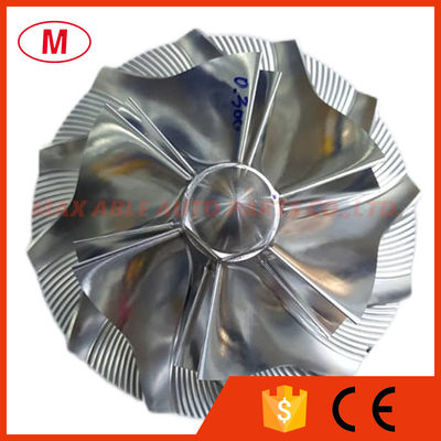 GTB6041 Forward 94.00/141.27mm 6+6 blades 452702-0009 Bullet Head turbo milling/aluminum 2618/billet compressor wheel